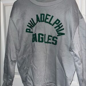 Philadelphia Eagles Pullover Sweatshirt. Size L.